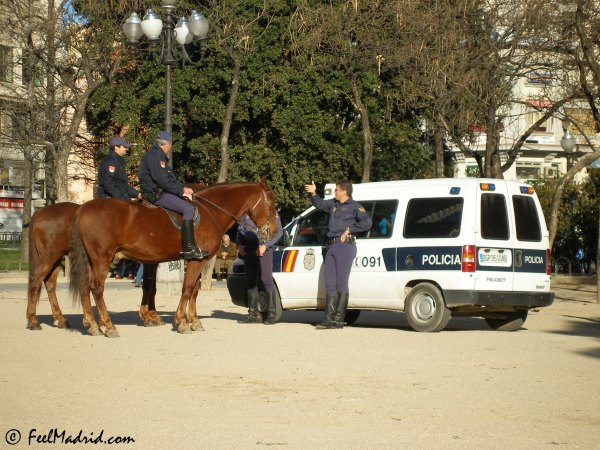 Policía Nacional, Madrid