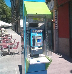 Madrid Phone Booth
