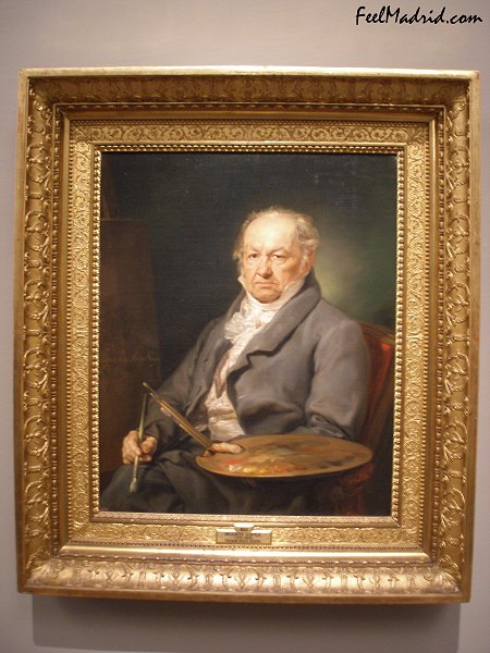 Portrait of Francisco de Goya by Vicente López