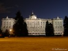 Madrid Palacio Real de noche